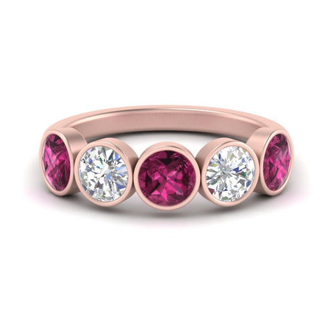 bezel-set-5-round-pink-sapphire-wedding-ring-2-ct.-in-rose-gold-FD10558B-0.50CTGSADRPI-NL-RG.jpg?v=1757070531