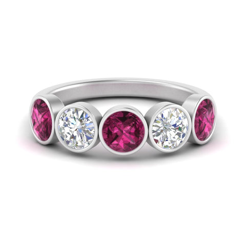 bezel-set-5-round-pink-sapphire-wedding-ring-2-ct.-in-white-gold-FD10558B-0.50CTGSADRPI-NL-WG.jpg?v=1757070532