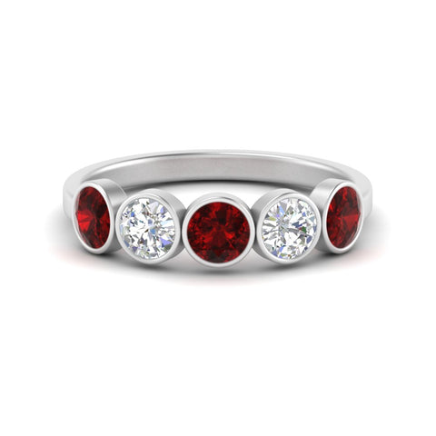 bezel-set-5-round-ruby-wedding-ring-1.50-carat-in-white-gold-FD10558B-0.30CTGRUDR-NL-WG.jpg?v=1757070514