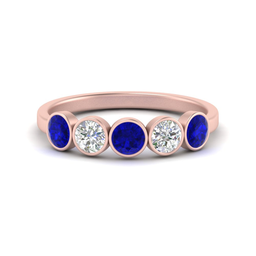 bezel-set-5-round-sapphire-wedding-ring-1-ct.-in-FD10558B-0.20CTGSABL-NL-RG