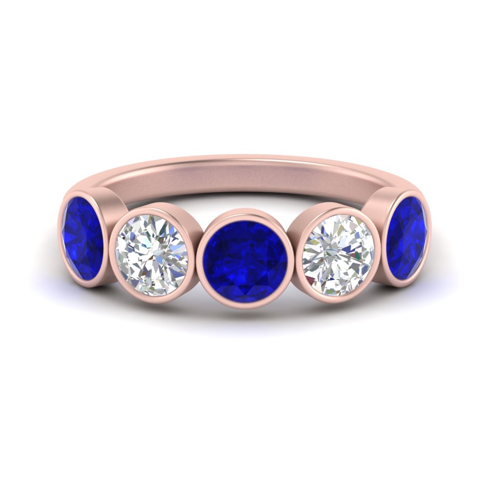 bezel-set-5-round-sapphire-wedding-ring-2-ct.-in-FD10558B-0.50CTGSABL-NL-RG
