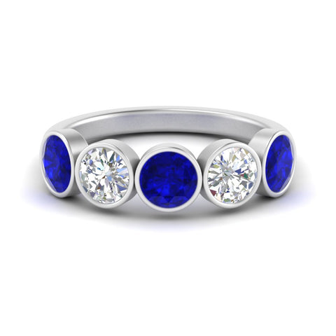 bezel-set-5-round-sapphire-wedding-ring-2-ct.-in-white-gold-FD10558B-0.50CTGSABL-NL-WG.jpg?v=1757070532