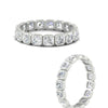 Load image into Gallery viewer, bezel-set-asscher-cut-diamond-eternity-band-in-white-gold-FDEWB10567AS-2.50CT-NL-WG