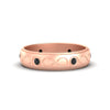 Load image into Gallery viewer, bezel-set-black-diamond-mens-wedding-band-in-rose-gold-fdm1284gblack-nl-rg