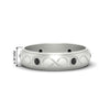 Load image into Gallery viewer, bezel-set-black-diamond-mens-wedding-band-in-white-gold-fdm1284gblack-nl-wg-hw