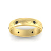 Load image into Gallery viewer, bezel-set-black-diamond-mens-wedding-band-in-yellow-gold-fdm1284gblackangle5-nl-yg