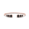 Load image into Gallery viewer, Bezel Set Open Stacking Rings