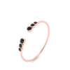 Load image into Gallery viewer, Bezel Set Open Stacking Rings