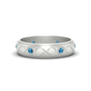 Load image into Gallery viewer, bezel-set-blue-topaz-mens-wedding-band-in-white-gold-fdm1284gicblto-nl-wg