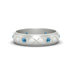 Load image into Gallery viewer, bezel-set-blue-topaz-mens-wedding-band-in-white-gold-fdm1284gicblto-nl-wg
