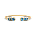 Thumbnail 83 - Bezel Set Open Stacking Rings