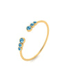 Load image into Gallery viewer, Bezel Set Open Stacking Rings