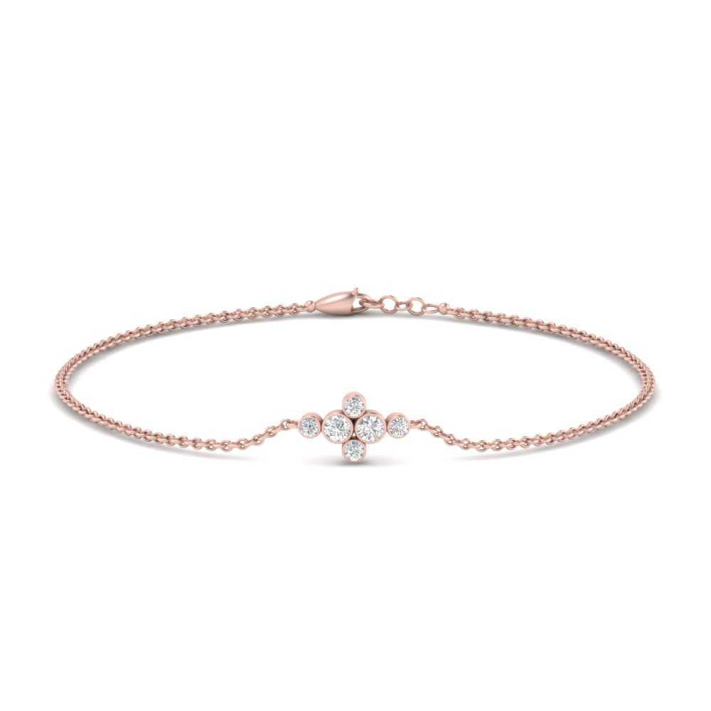 bezel-set-chain-bracelet-for-women-in-rose-gold-FDBRC9648-NL-RG
