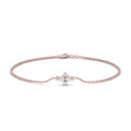 Thumbnail 2 - bezel-set-chain-bracelet-for-women-in-rose-gold-FDBRC9648-NL-RG