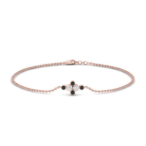 bezel-set-chain-bracelet-with-black-diamond-in-rose-gold-FDBRC9648GBLACK-NL-RG