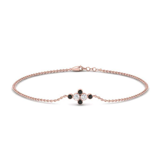 bezel-set-chain-bracelet-with-black-diamond-in-rose-gold-FDBRC9648GBLACK-NL-RG
