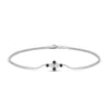 Load image into Gallery viewer, bezel-set-chain-bracelet-with-black-diamond-in-white-gold-FDBRC9648GBLACK-NL-WG