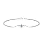 Load image into Gallery viewer, bezel-set-diamond-chain-bracelet-in-FDBRC9648ANGLE1-NL-WG
