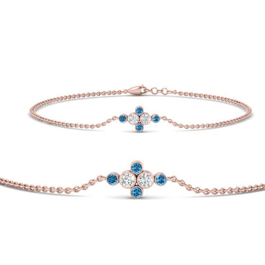 bezel-set-diamond-chain-bracelet-with-blue-topaz-in-rose-gold-FDBRC9648GICBLTOANGLE1-NL-RG