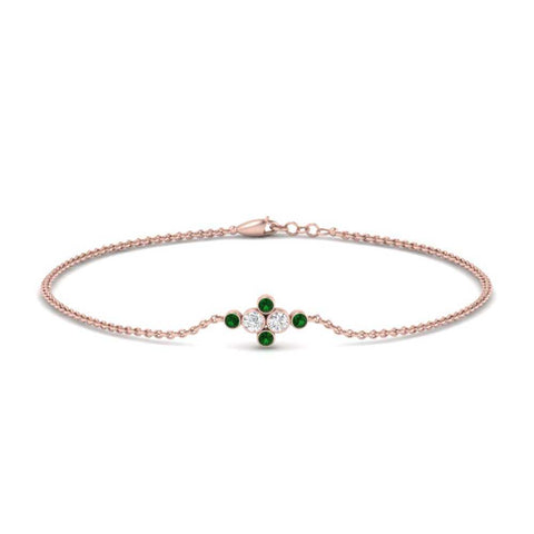 bezel-set-diamond-chain-bracelet-with-emerald-in-rose-gold-FDBRC9648GEMGR-NL-RG