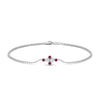 Load image into Gallery viewer, bezel-set-diamond-chain-bracelet-with-pink-sapphire-in-white-gold-FDBRC9648GSADRPI-NL-WG
