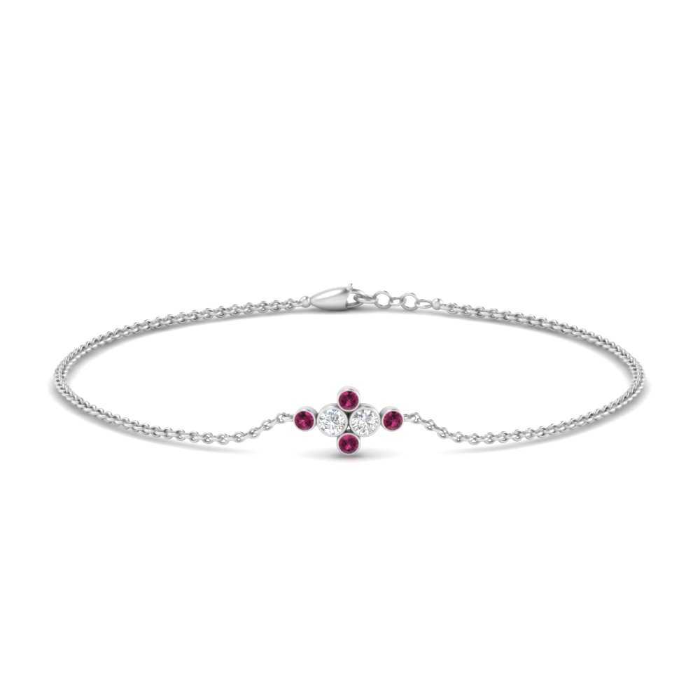 bezel-set-diamond-chain-bracelet-with-pink-sapphire-in-FDBRC9648GSADRPIANGLE1-NL-WG