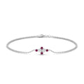 Thumbnail 17 - bezel-set-diamond-chain-bracelet-with-pink-sapphire-in-white-gold-FDBRC9648GSADRPI-NL-WG