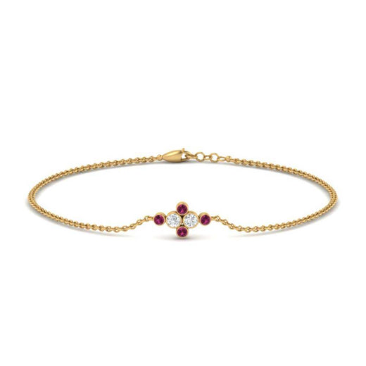 bezel-set-diamond-chain-bracelet-with-pink-sapphire-in-yellow-gold-FDBRC9648GSADRPI-NL-YG
