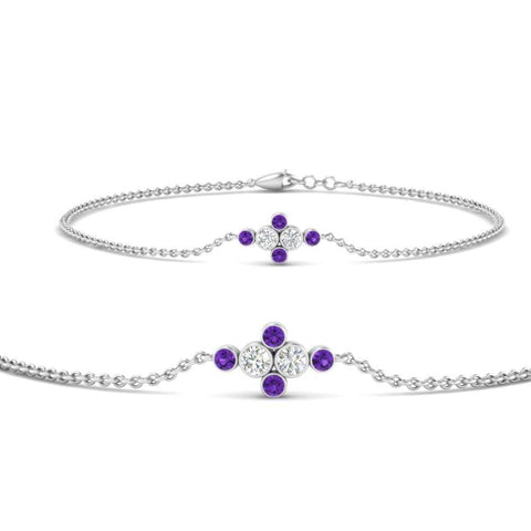 bezel-set-diamond-chain-bracelet-with-purple-topaz-in-white-gold-FDBRC9648GVITOANGLE1-NL-WG