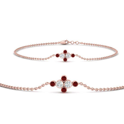 bezel-set-diamond-chain-bracelet-in-rose-gold-FDBRC9648ANGLE1-NL-RG
