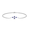 Load image into Gallery viewer, bezel-set-diamond-chain-bracelet-with-sapphire-in-white-gold-FDBRC9648GSABL-NL-WG