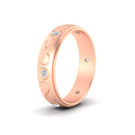 Load image into Gallery viewer, bezel-set-diamond-mens-wedding-band-in-rose-gold-fdm1284angle2-nl-rg
