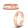 Load image into Gallery viewer, bezel-set-diamond-mens-wedding-band-in-rose-gold-fdm1284angle3-nl-rg