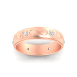 Load image into Gallery viewer, bezel-set-diamond-mens-wedding-band-in-rose-gold-fdm1284angle5-nl-rg
