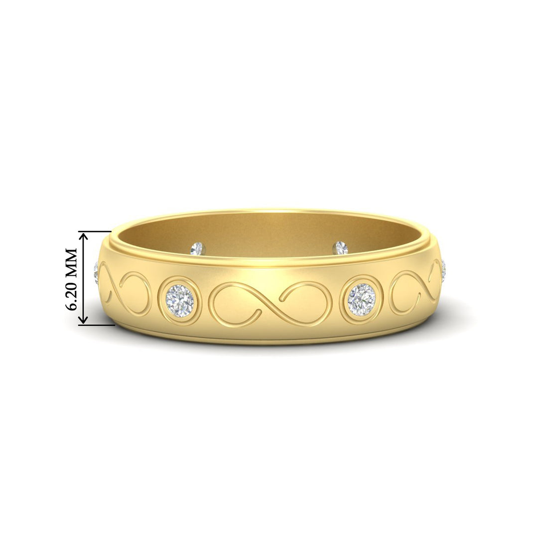 bezel-set-diamond-mens-wedding-band-in-yellow-gold-fdm1284-nl-yg-hw