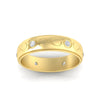 Load image into Gallery viewer, bezel-set-diamond-mens-wedding-band-in-yellow-gold-fdm1284angle5-nl-yg