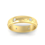 Load image into Gallery viewer, bezel-set-diamond-mens-wedding-band-in-yellow-gold-fdm1284angle5-nl-yg
