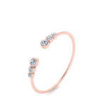 Load image into Gallery viewer, bezel-set-open-stacking-rings
