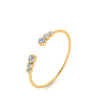 Load image into Gallery viewer, Bezel Set Open Stacking Rings