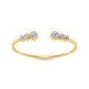 Load image into Gallery viewer, Bezel Set Open Stacking Rings