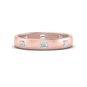 bezel-set-emerald-cut-diamond-spaced-wedding-band-in-rose-gold-FD10979EM-NL-RG