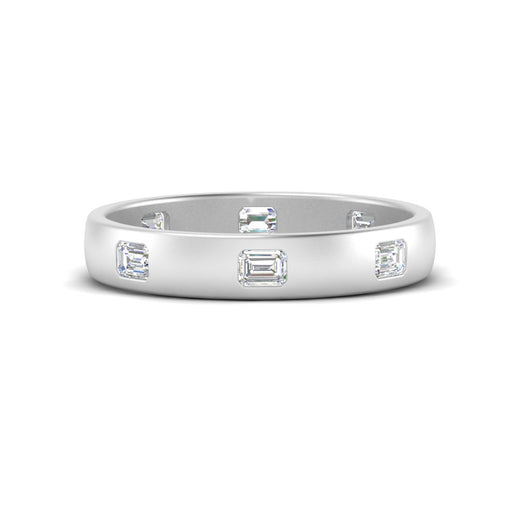 bezel-set-emerald-cut-diamond-spaced-wedding-band-in-white-gold-FD10979EM-NL-WG
