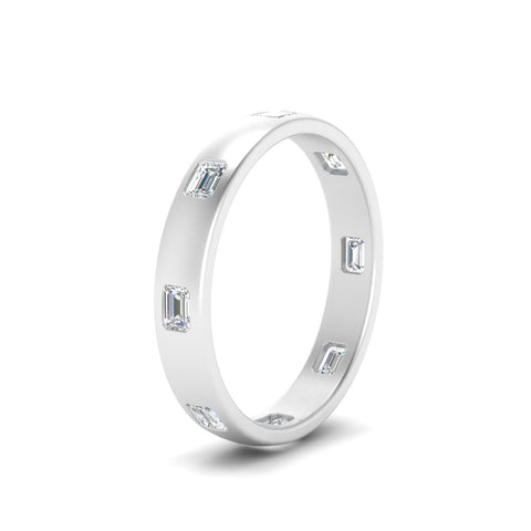 bezel-set-emerald-cut-diamond-spaced-wedding-band-in-white-gold-FD10979EM-NL-WG