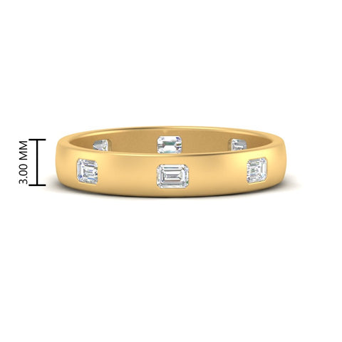 bezel-set-emerald-cut-diamond-spaced-wedding-band-in-yellow-gold-FD10979EM-NL-YG