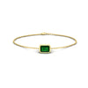 Load image into Gallery viewer, bezel-set-emerald-cut-emerald-chain-bracelet-0.50-carat-in-yellow-gold-FDBRC11133EMGEMGRANGLE1-0.50CT-NL-YG
