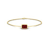 Load image into Gallery viewer, bezel-set-emerald-cut-ruby-chain-bracelet-0.50-carat-in-yellow-gold-FDBRC11133EMGRUDRANGLE1-0.50CT-NL-YG
