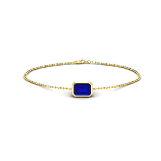 bezel-set-emerald-cut-sapphire-chain-bracelet-0.50-carat-in-yellow-gold-FDBRC11133EMGSABLANGLE1-0.50CT-NL-YG