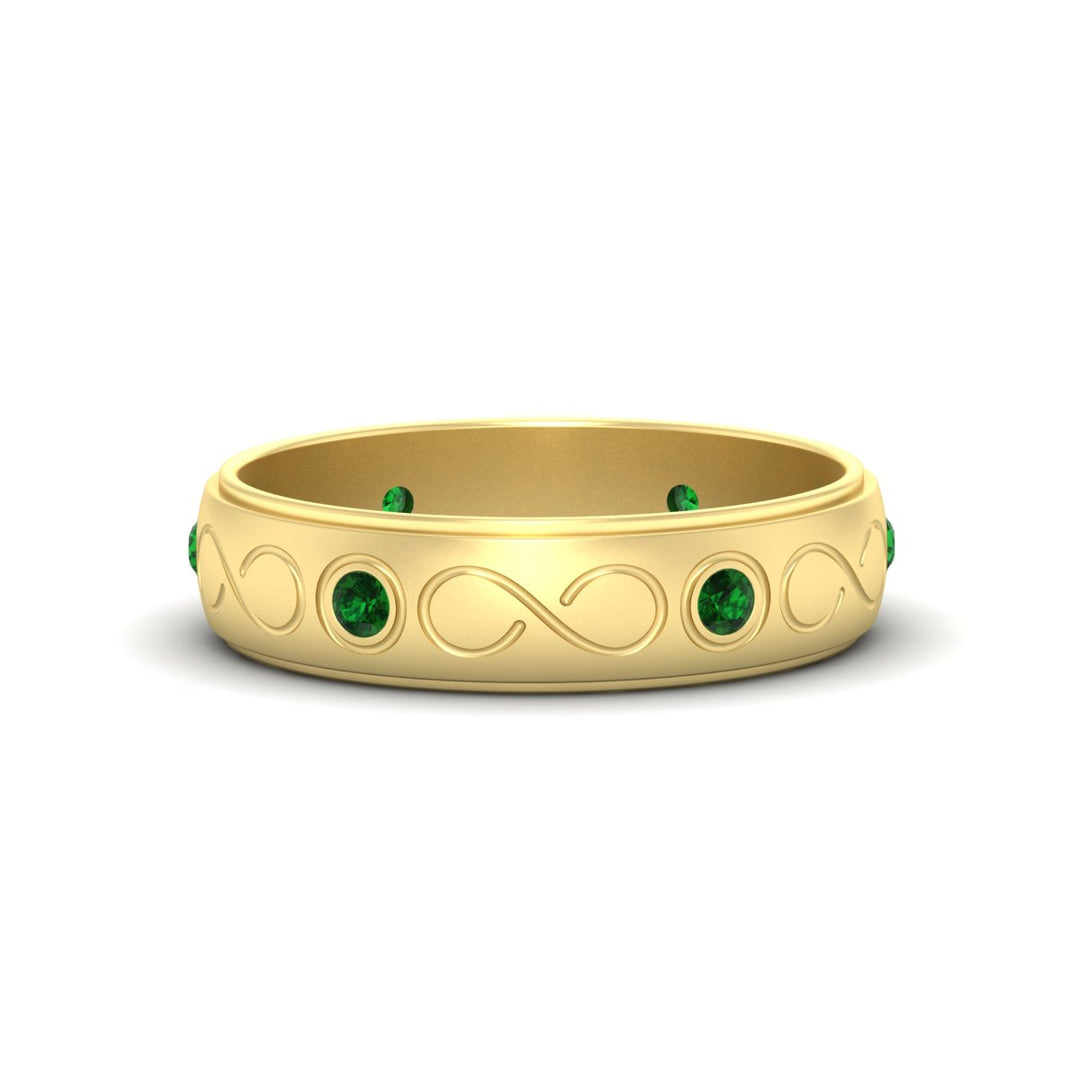 bezel-set-emerald-mens-wedding-band-in-yellow-gold-fdm1284gemgr-nl-yg