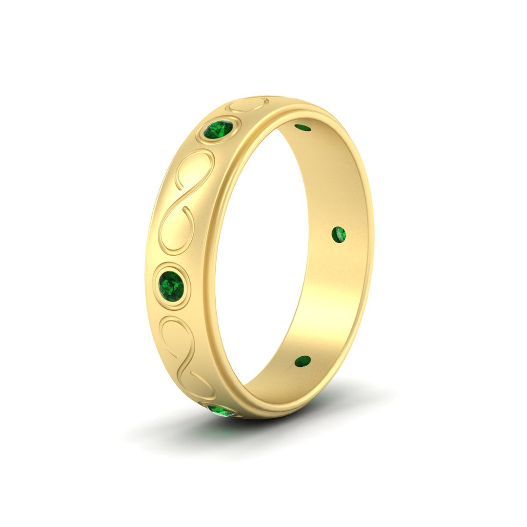 bezel-set-emerald-mens-wedding-band-in-yellow-gold-fdm1284gemgrangle2-nl-yg