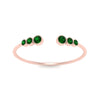 Load image into Gallery viewer, Bezel Set Open Stacking Rings